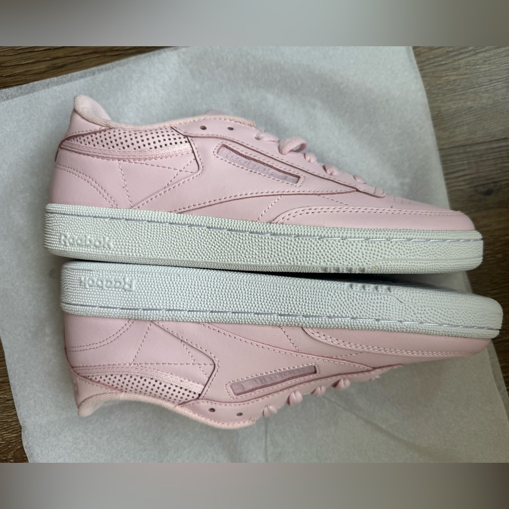 Reebok Club C 85 pink sneakers- Size 9